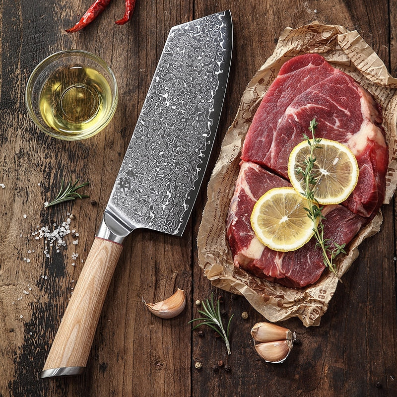 The Complete Damascus Knife Set