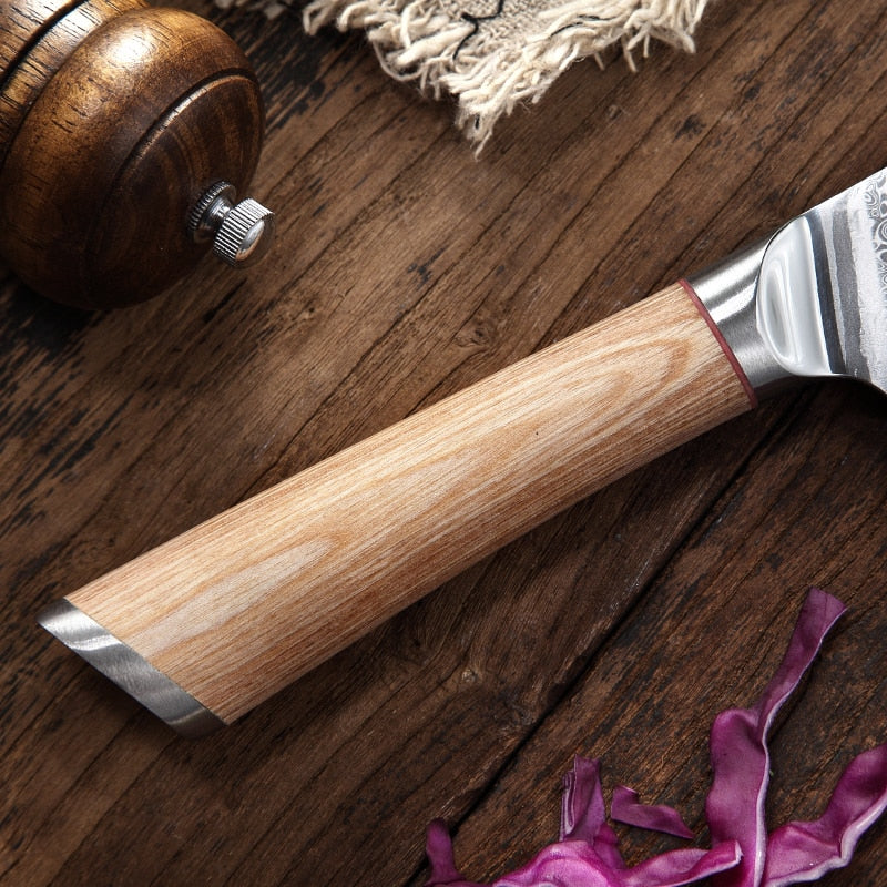 The Damascus Kitchen Knife