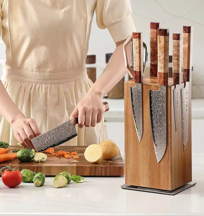Rotating Knife Block